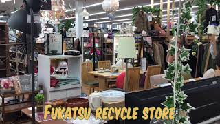 Cute items on Japan recycle store