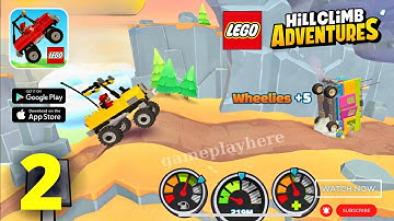 LEGO Hill Climb Adventures Gameplay - Part 2 (Android,iOS)