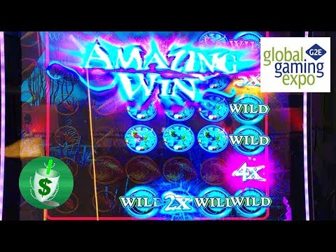 G2E2017 IGT - Cleopatra Gold, Dream Pool, and Enchanted Glass slot machines