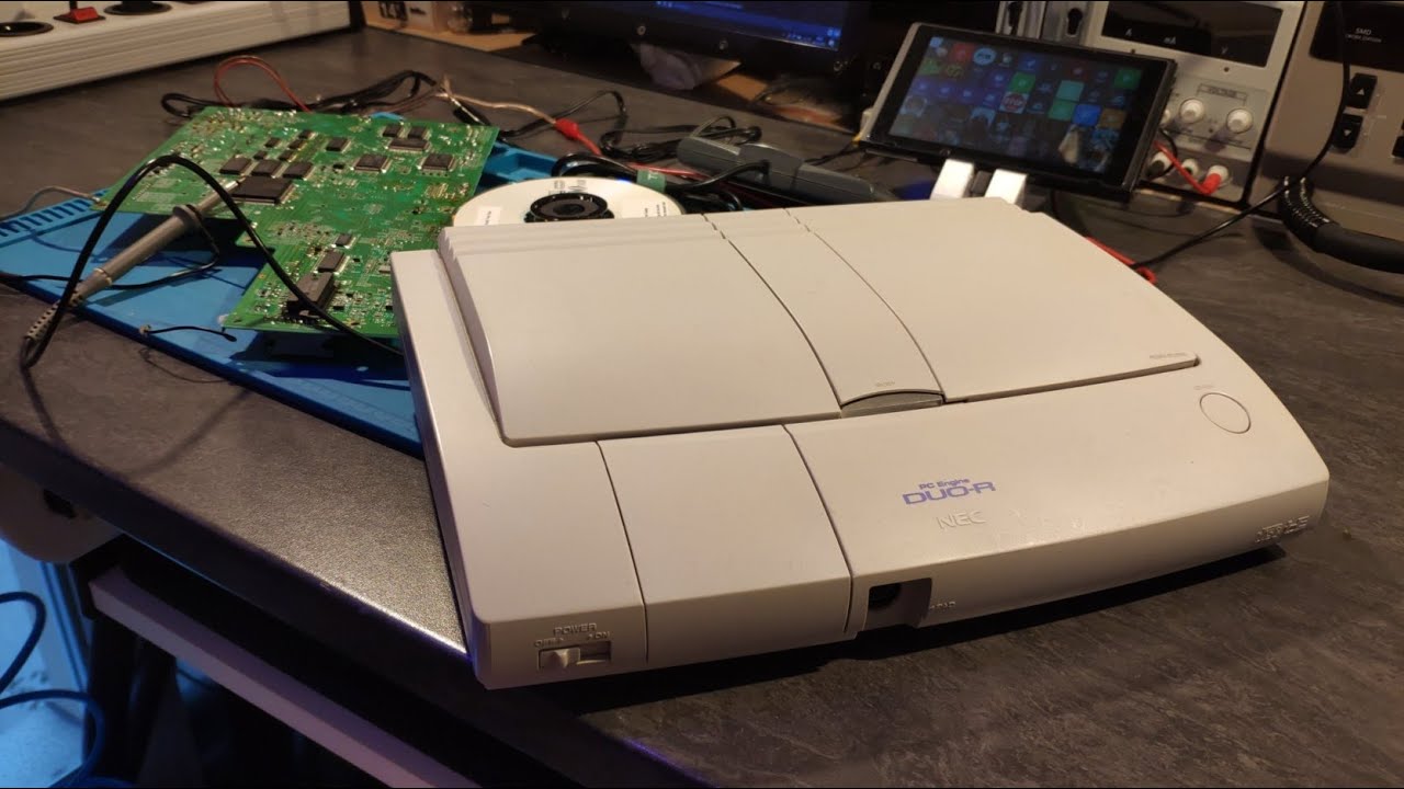 [PC-Engine Duo] #7 Problème audio CD PC Engine Duo - YouTube