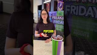 She just wanted normal popcorns 😂