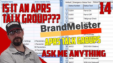 Is Brandmeister APRS an APRS Talk Group?