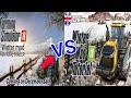 Farming simulator | Fs16 Winter vs Fs18 Winter Timesplay | gameplay | multiplayer |