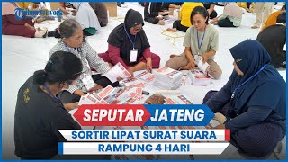 Pilkada Kota Semarang, KPU Targetkan Sortir Lipat Surat Suara Rampung 4 Hari