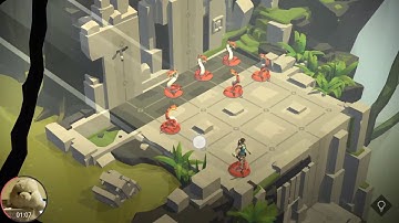 Lara Croft Go The Maze Of Stones Walkthrough (2, 1-11) - S6 EDGE