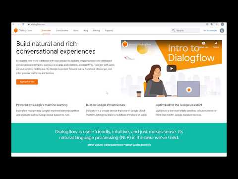 Video: Wie lässt sich Google Assistant in Dialogflow integrieren?