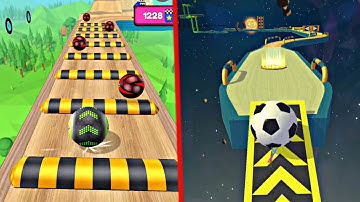 Going Ball VS Action Ball  Android iOS Gameplay | Walkthrough, All Level  |  New Update (Part : 11)