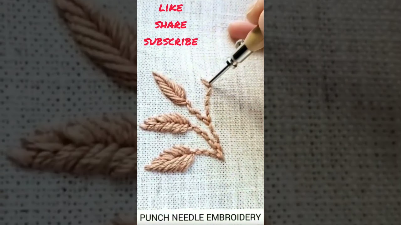 Learn How to Use Punch Needle and Embroidery to Create a Stunning