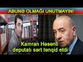 Aparıcıdan deputata şillə kimi cavab - Açıq Mikrofon