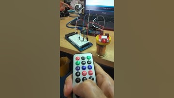 Arduino教學   紅外線遙控LED與風扇課程示範展示