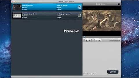 How to Convert AVI to WMV on Mac OS X Lion Video