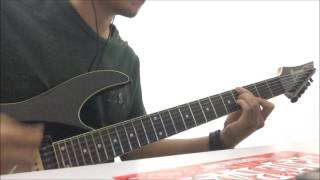 Video thumbnail of "Ara AF Warkah Untukku Guitar Cover"
