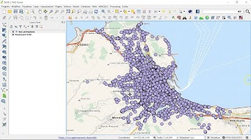 QGIS Animate the OpenData with TimeManager Plugin