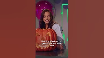 3, 2, 1... Barfing Pumpkin! 🧪🎃 Emily