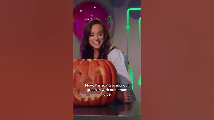 3, 2, 1... Barfing Pumpkin! 🧪🎃 Emily's Wonder Lab