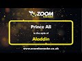 Aladdin  prince ali  karaoke version from zoom karaoke