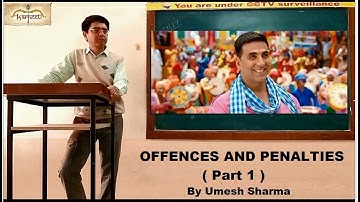 Simplified GST Lecture on OFFENCES AND PENALTIES( Part 1)