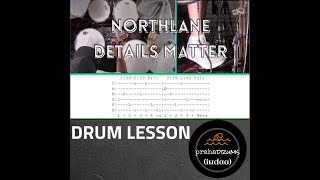 Northlane Details Matter Drum Lesson by Praha Drums Official (55.b)