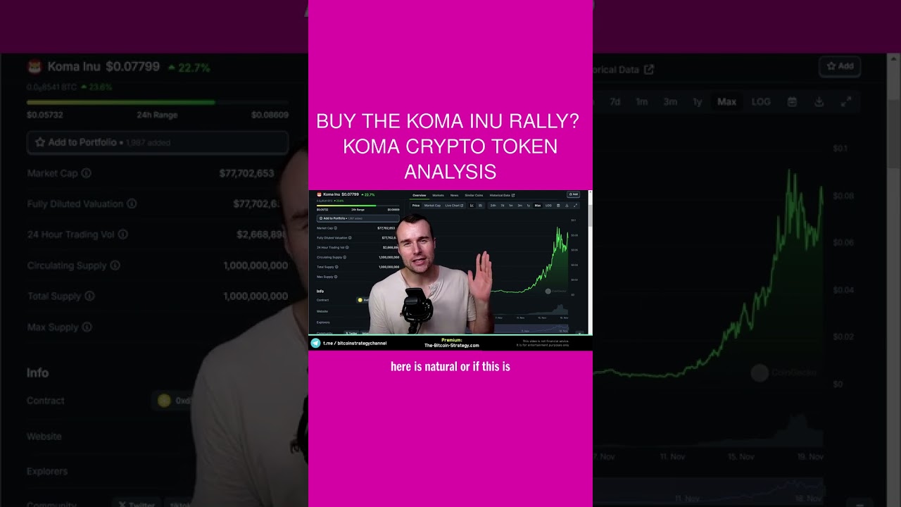 Buy The Koma Inu Rally? 🤩 KOMA Crypto Token Analysis - YouTube