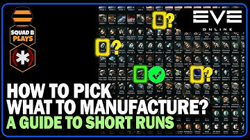 How to Pick What to Build in EVE Online Manufacturing? A Guide