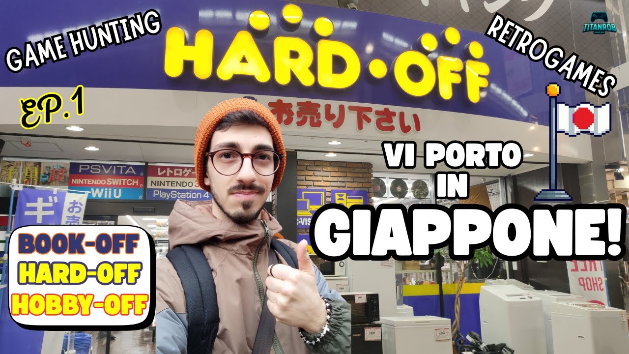 Alla ricerca di RETROGAMES in GIAPPONE! Hard-off Tokyo Ueno - EP.1