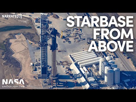 SpaceX Readies Starship Full Stack for Testing (finally!) | Starbase flyover