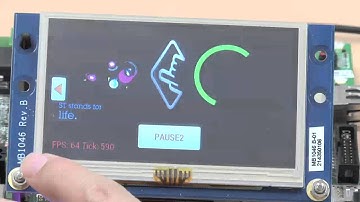 초 고성능 STM32F7, Cortex-M7 DEMO 영상