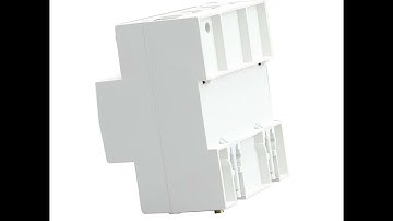 Tuya Smart 4P 100A Surge Protector with Timer, Over/Under Voltage Guard, Prepaid Meter, and Voice Co