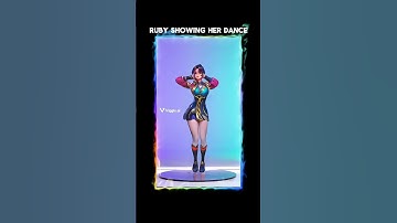 Ruby showing her dance 😯 #shorts #mlbb #ruby