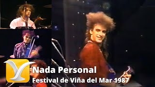 Soda Stereo - Nada Personal - Festival de Viña del Mar 1987 (Primera Noche )