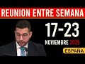 Reunion Vida y Ministerio Cristianos de esta Semana 17-23 de Noviembre 2025 ESPAÑA
