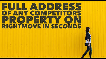 Rightmove - How To Find the Full Address of Any Resi Sales Property in Seconds