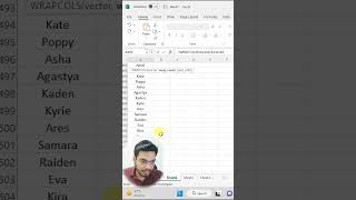 How to Print a Single column into Multiple Columns in A4 sheet in #excel #viral #microsoft #reels