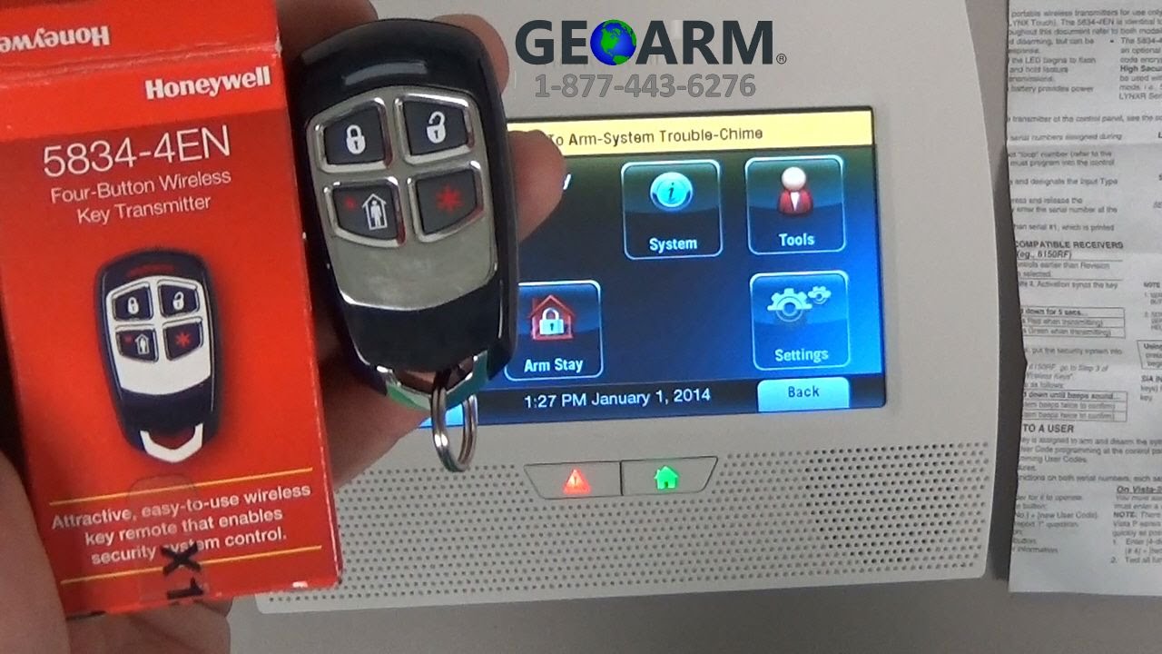 Honeywell 5834-4EN - How to Program into L7000 System? - YouTube