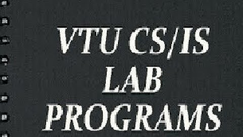 VTU WEB LAB 7th PERL Programme