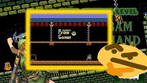 SMBX Custom Level - Wham Bam Toilet Hand - by: FlatKiwi (Secret Pirate Game)