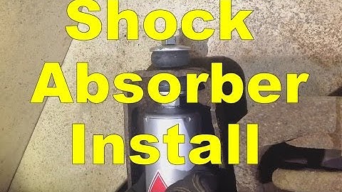 How to Replace Shock Absorbers on your car fast and easy