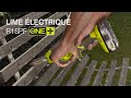 La lime lectrique sans fil 18v one r18pf ryobi pour un travail de prcision