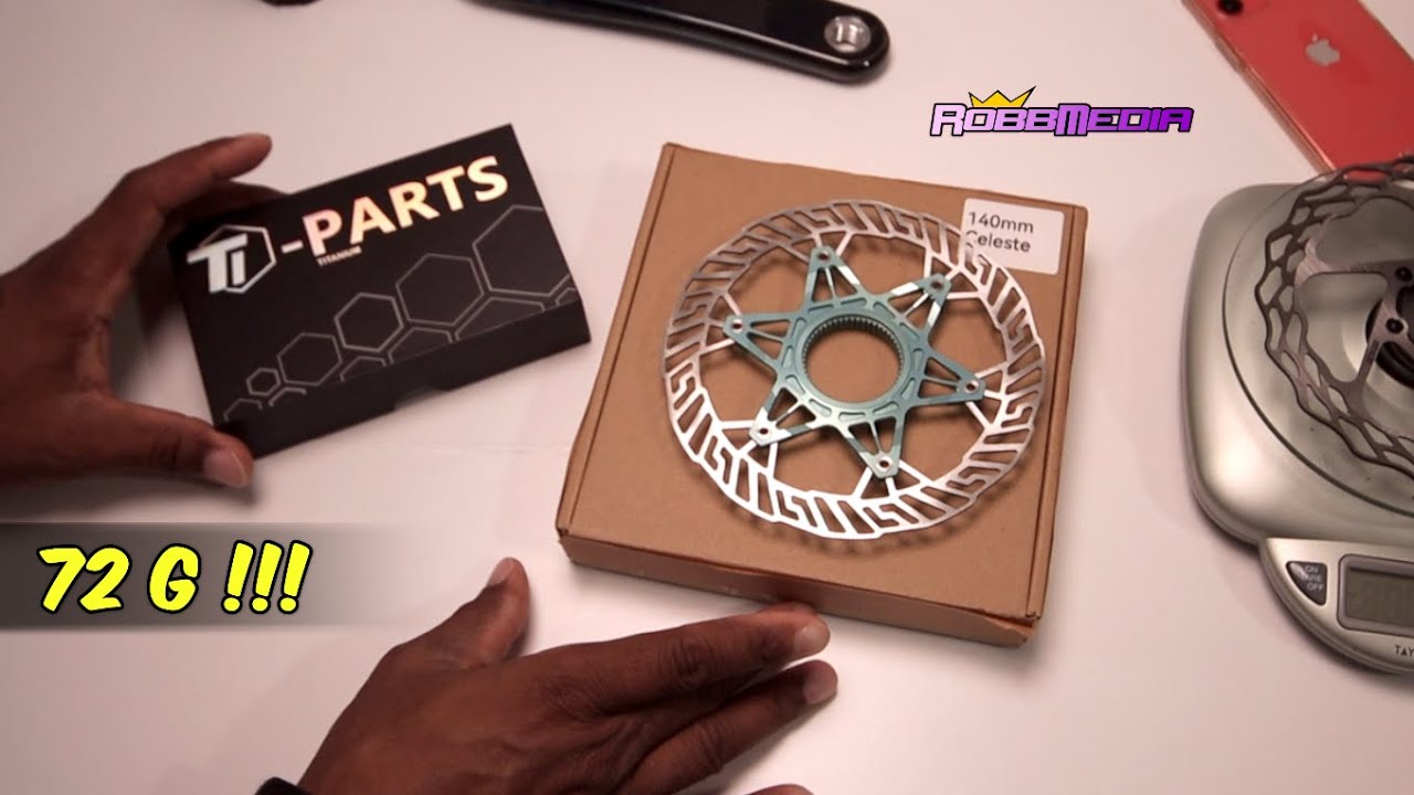 Ti Parts Centerlock Super Lightweight Rotors (Shimano SRAM