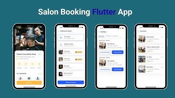 AI-Barber & Salon Appointment Booking Flutter App UI Kit | User & Owner Apps