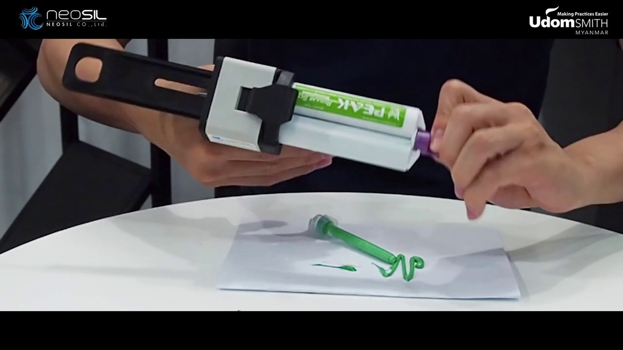 Neosil- How To Uses Dispensing Gun with Peakosil Monophase