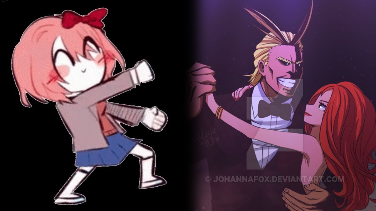 i can't even gif [VRChat] All Might wants you to Follow the Leader