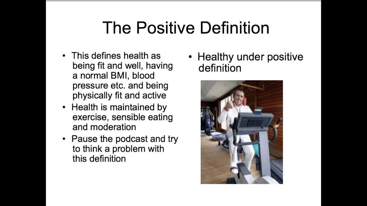 Perspectives Of Health And Well Being