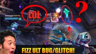 FIZZ ULT BUG/GLITCH! IT JUMPS [LEAGUE OF LEGENDS]
