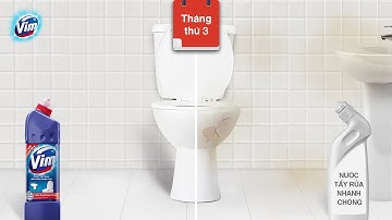 Vim Siêu Diệt Khuẩn - Tẩy rửa hiệu quả, không ăn mòn bề mặt