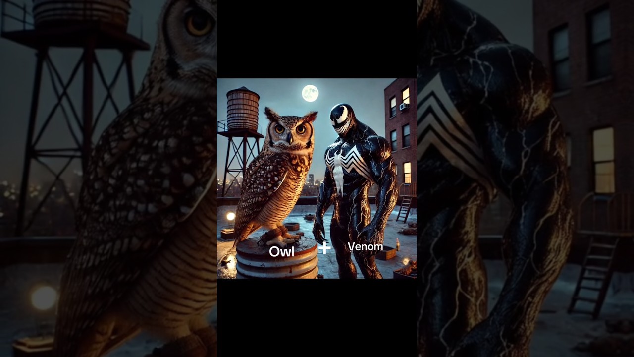 Venom Hybrid with Animals 