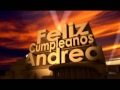 Feliz cumpleaos andrea