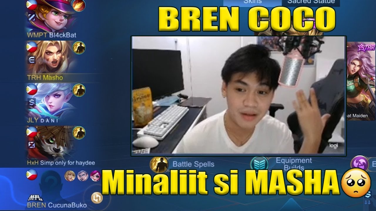 MASHO MET BREN COCO WORLD CHAMPION IN RANKED GAME   Masho ML