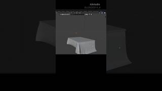 Turn a Plane into a Tablecloth😃 Using Cloth Physics in Blender #short #3dblender