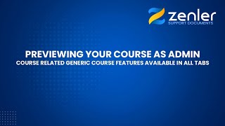 👉 Courses - Generic - Previewing Your Course as Admin